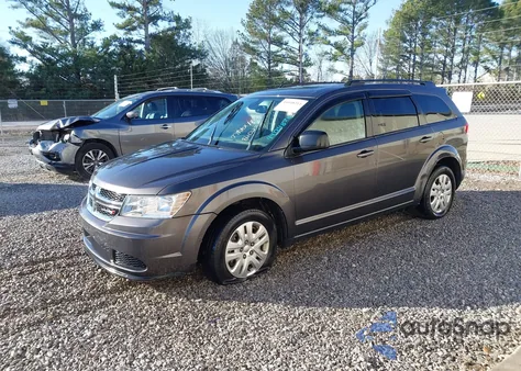2019 Dodge Journey Se Value Package из США, поврежденный, VIN 3C4PDCAB7KT860231